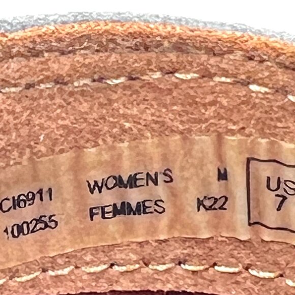 Cobb Hill Womens Size 7 Crosbie Gray - Olive Green Leather Ankle Boots Shoes - Picture 12 of 14